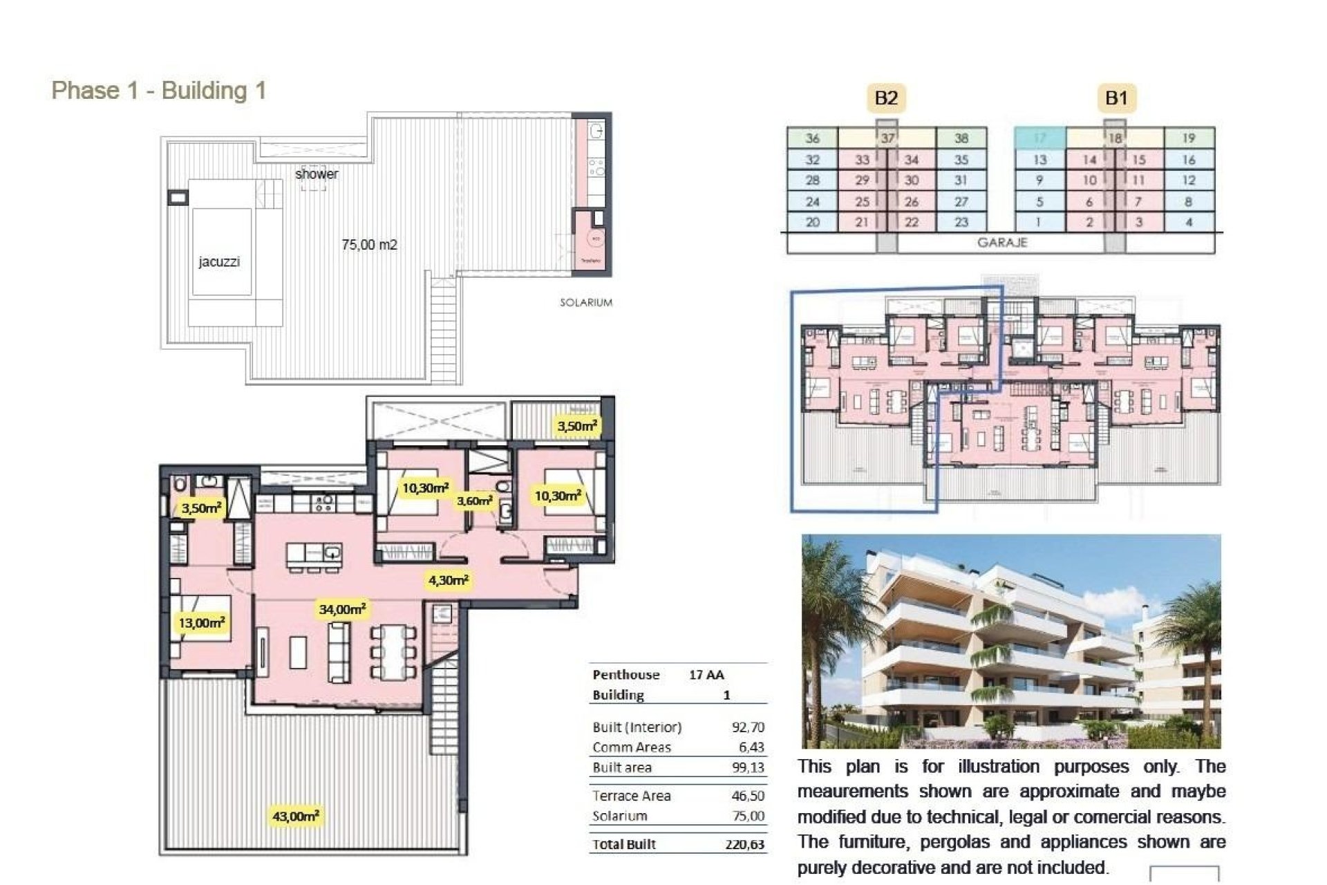 Nouvelle construction - Attique -
Torre Pacheco - Santa Rosalia Lake And Life Resort