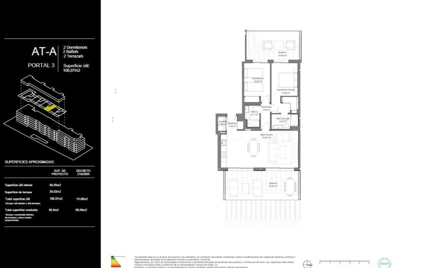 Nouvelle construction - Attique -
Torremolinos - Recinto Ferial