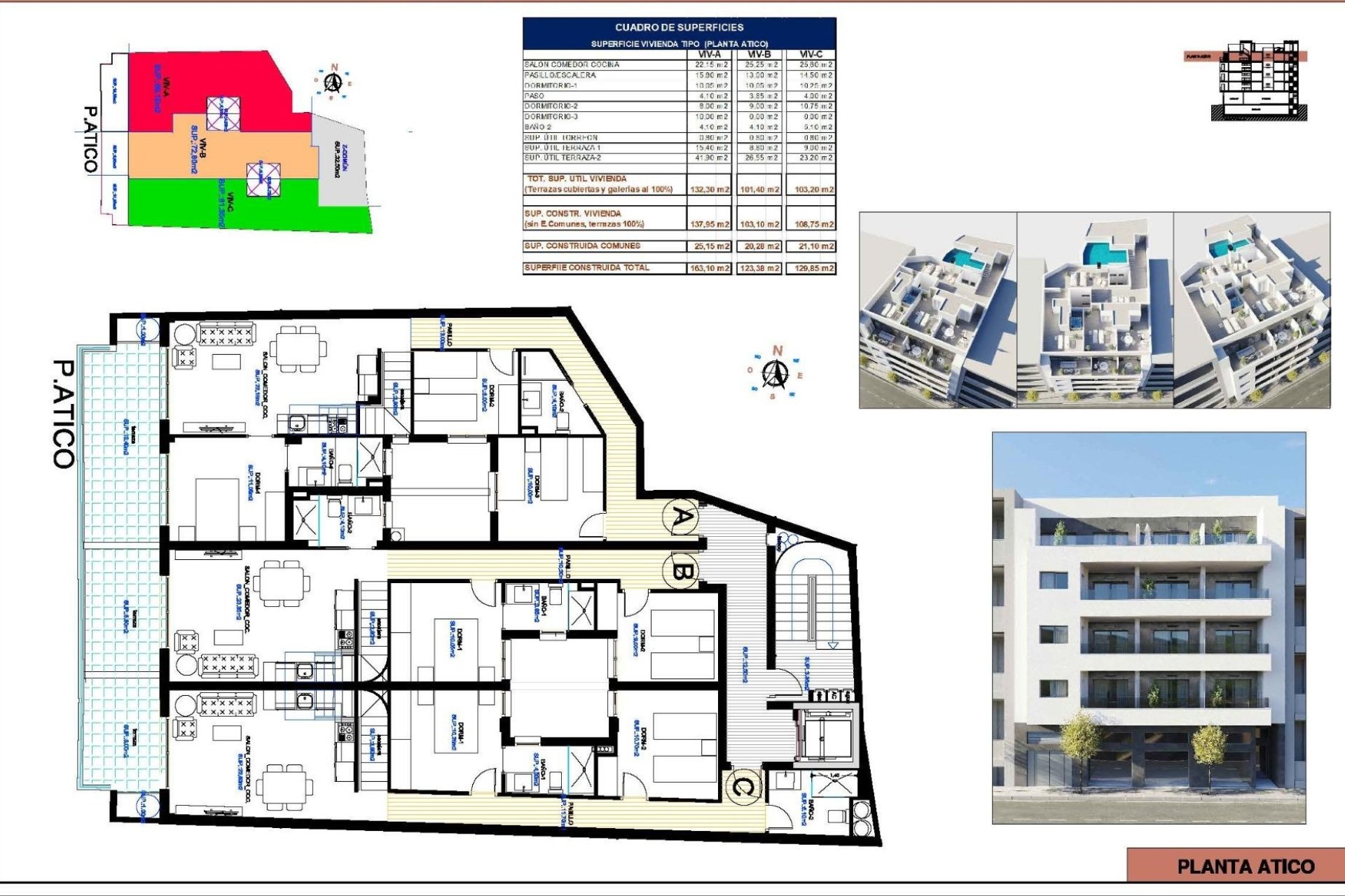 Nouvelle construction - Attique -
Torrevieja - Centro