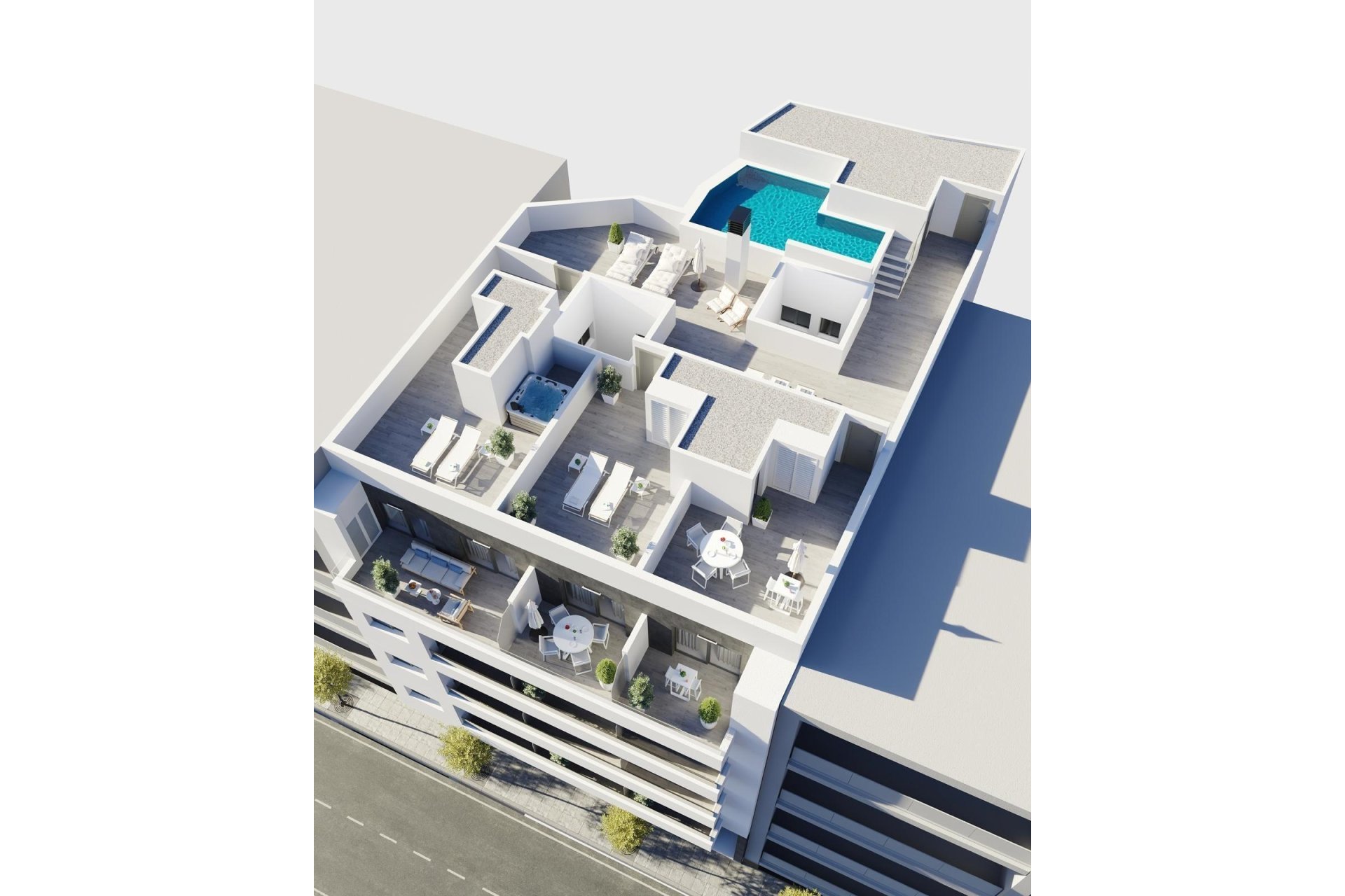 Nouvelle construction - Attique -
Torrevieja - Centro