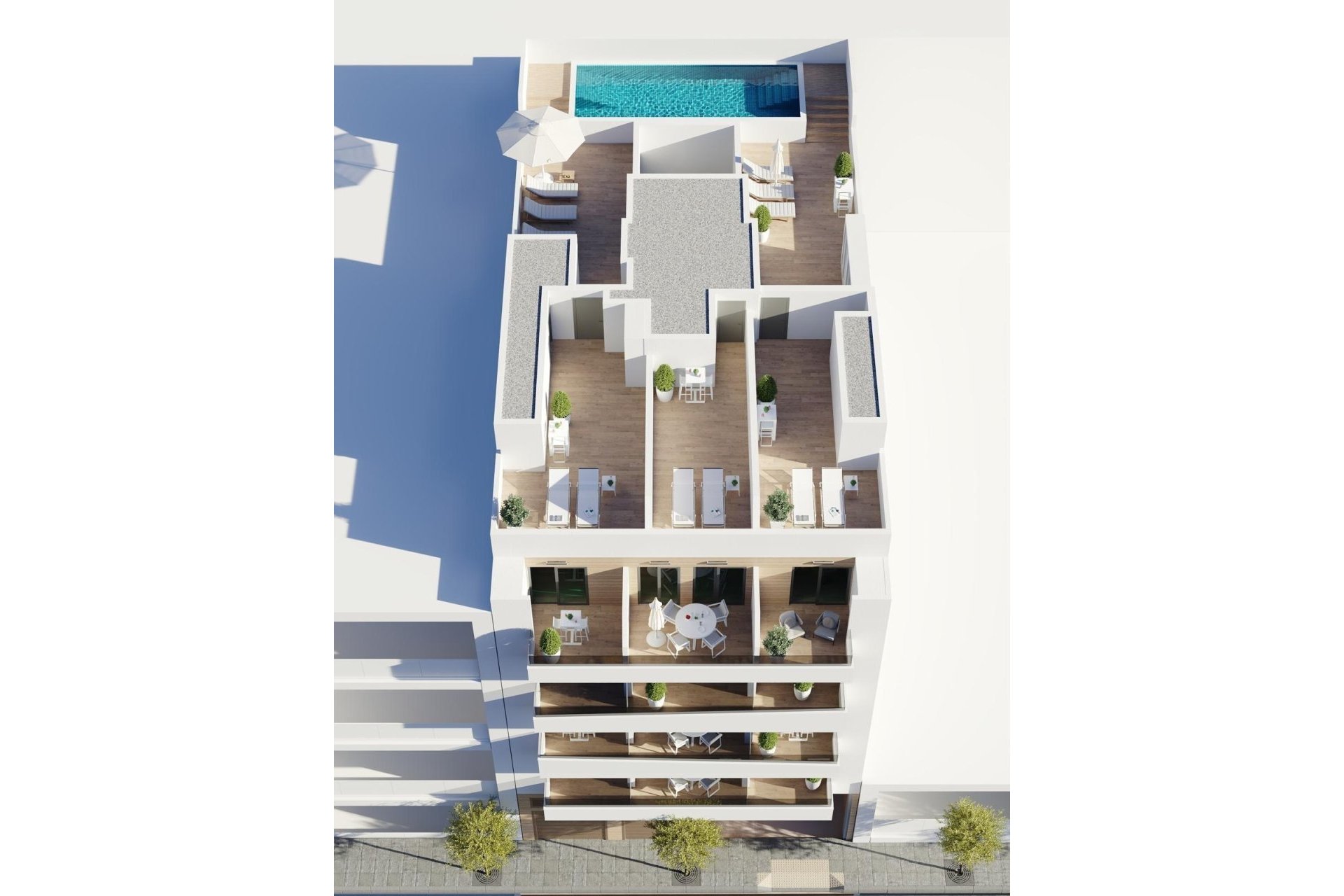 Nouvelle construction - Attique -
Torrevieja - Centro