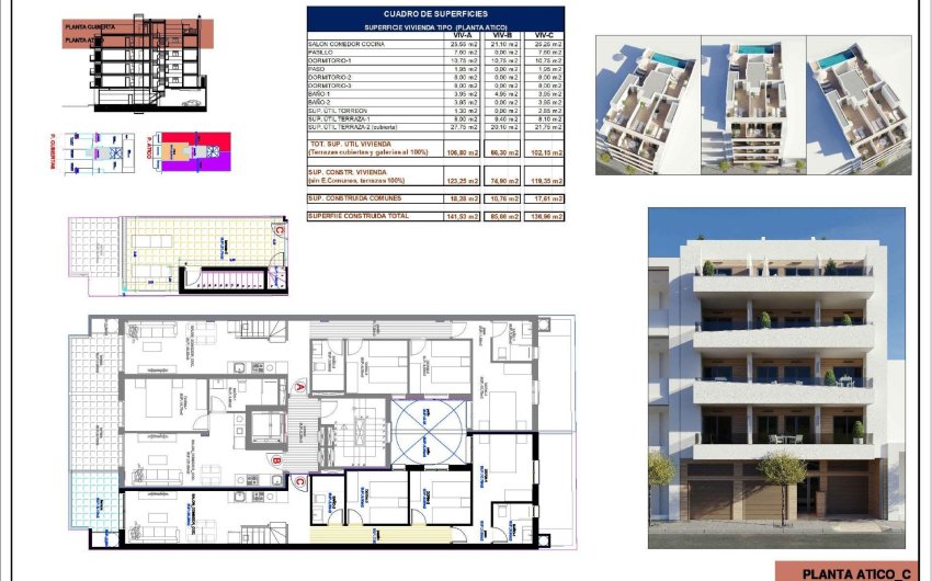 Nouvelle construction - Attique -
Torrevieja - Centro