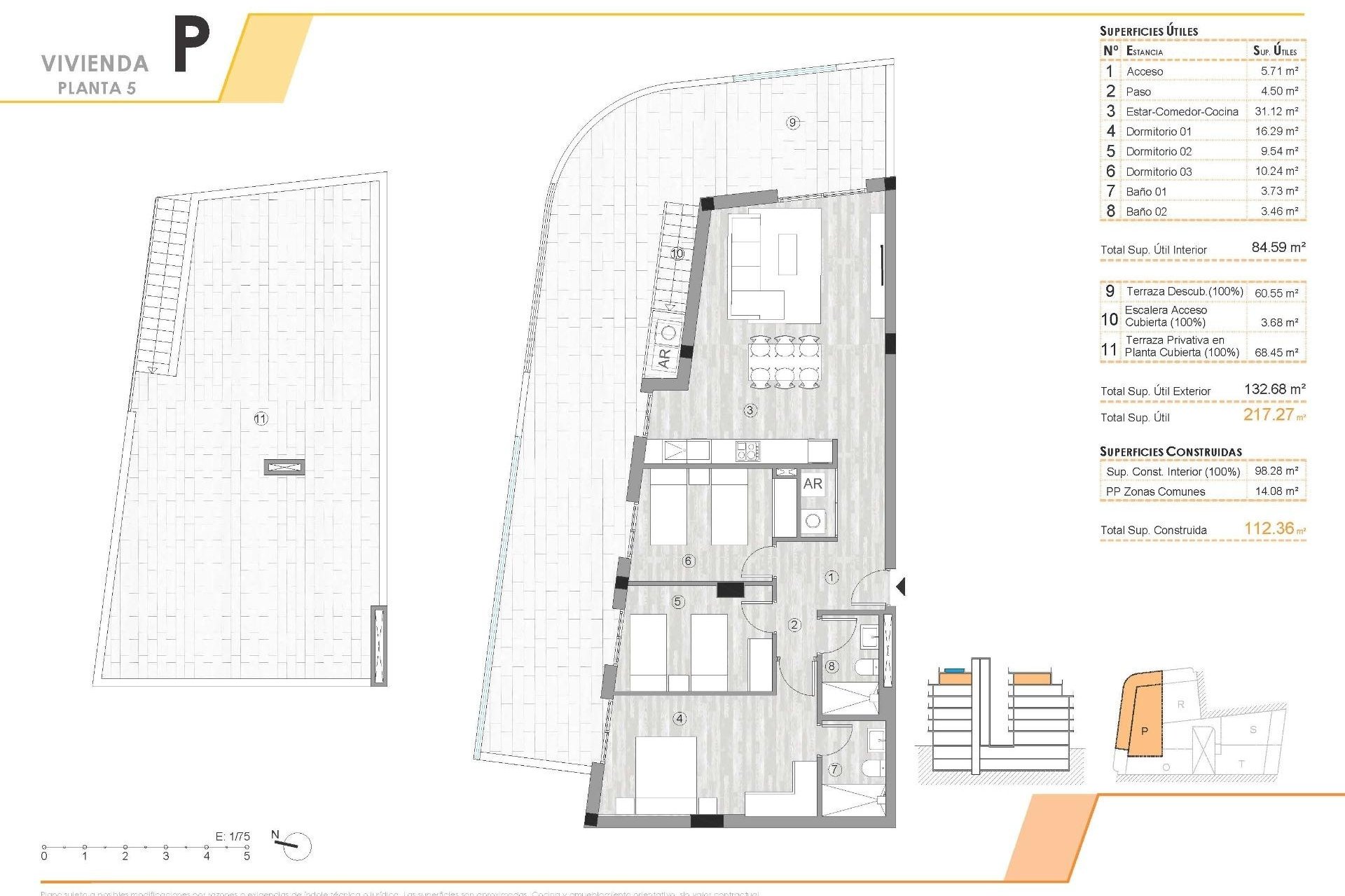 Nouvelle construction - Attique -
Torrevieja - Centro