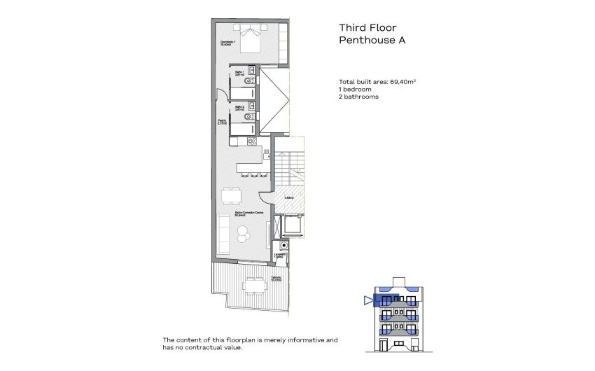 Nouvelle construction - Attique -
Torrevieja - Centro