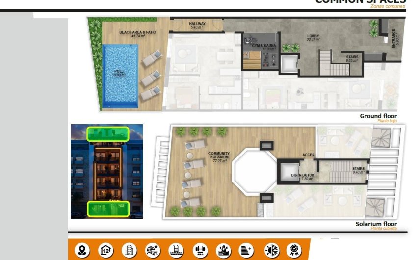 Nouvelle construction - Attique -
Torrevieja - Playa de El Cura