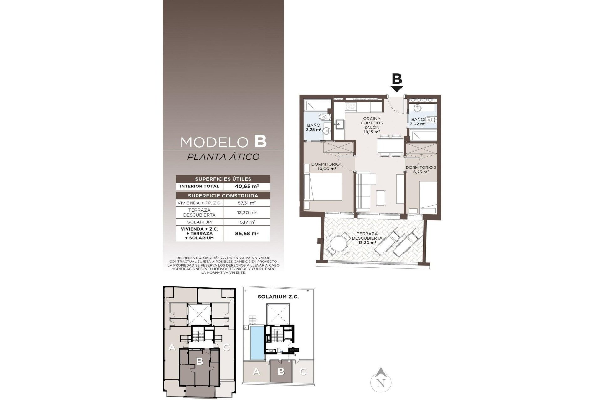 Nouvelle construction - Attique -
Torrevieja - Playa de El Cura