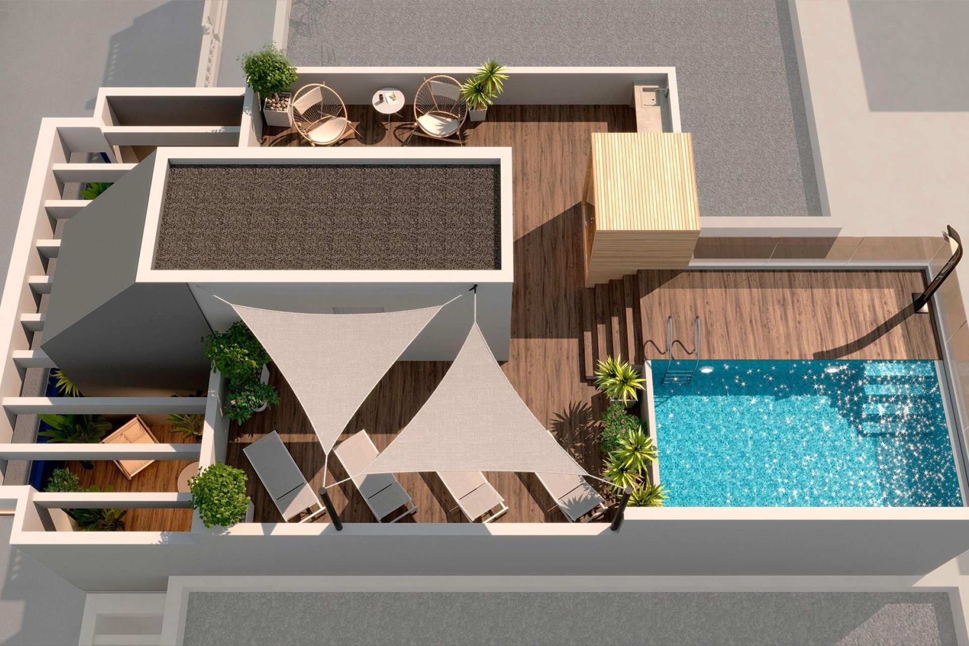 Nouvelle construction - Attique -
Torrevieja - Playa del Acequión