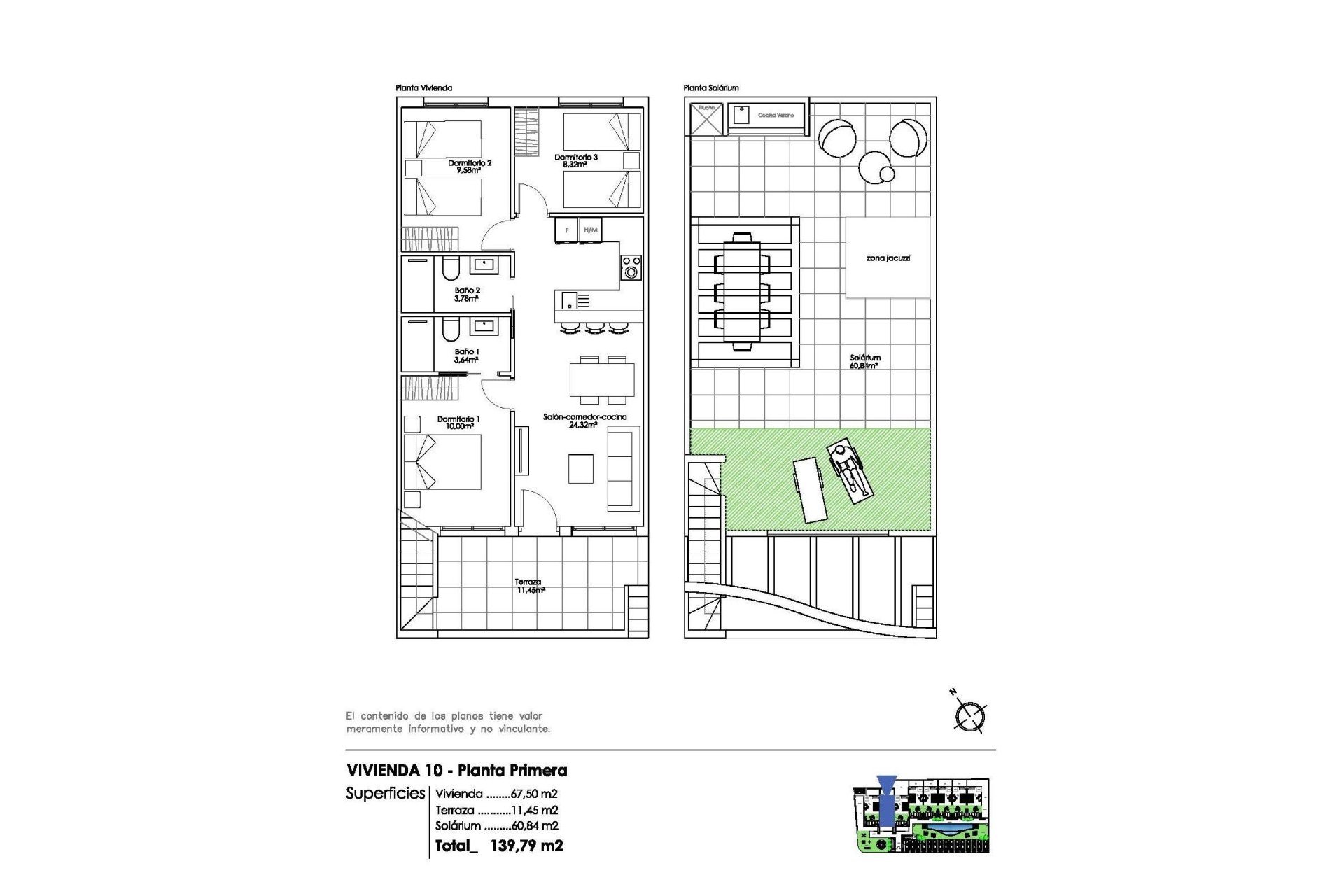 Nouvelle construction - Bungalow -
Pilar de la Horadada - Parque Ramon eugenio Escudero