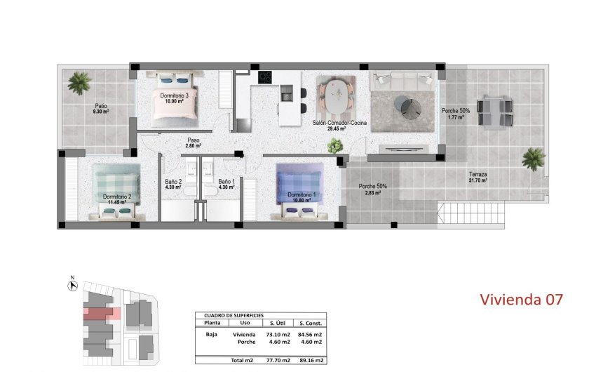 Nouvelle construction - Bungalow -
Pilar de la Horadada - pueblo