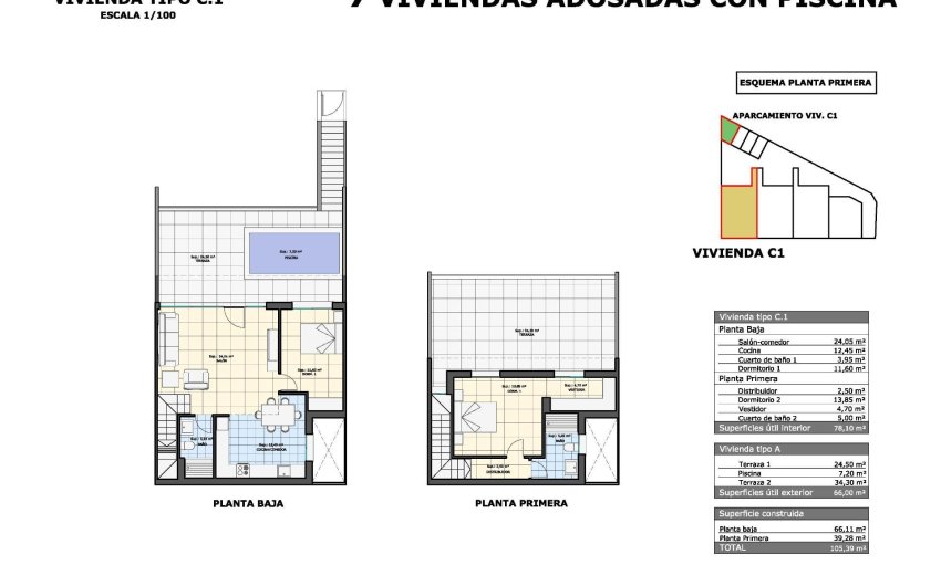 Nouvelle construction - Bungalow -
Pilar de la Horadada - pueblo