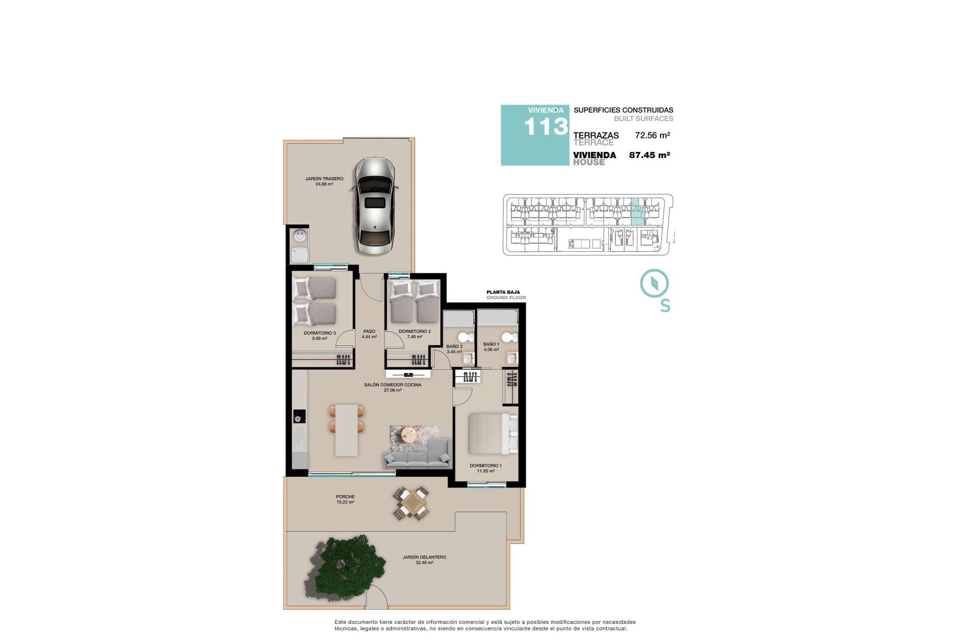 Nouvelle construction - Bungalow -
Pilar de la Horadada - Torre De La Horadada