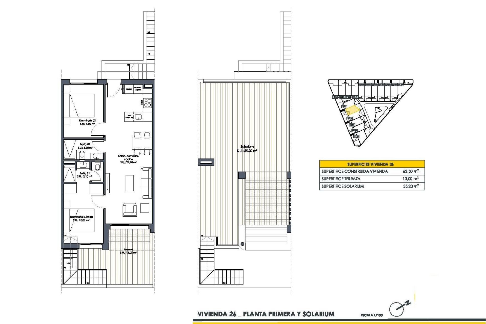 Nouvelle construction - Bungalow -
San Fulgencio - Pueblo