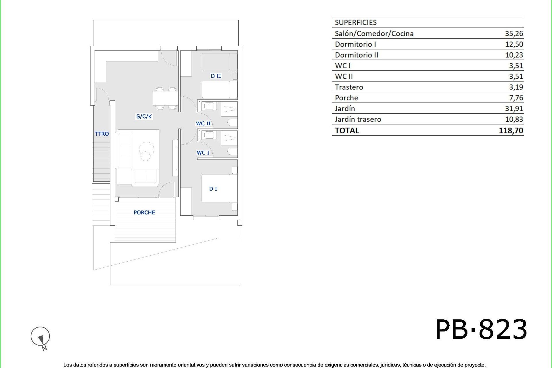 Nouvelle construction - Bungalow -
San Miguel de Salinas - Pueblo