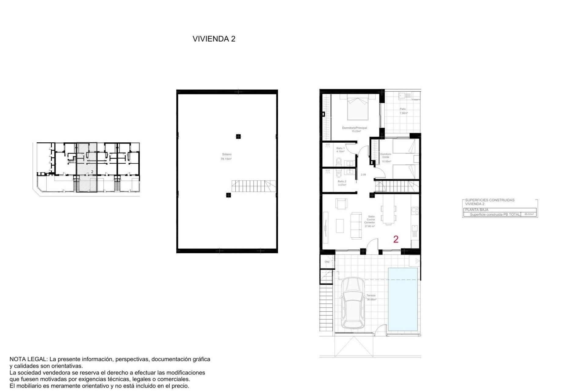Nouvelle construction - Bungalow -
San Pedro del Pinatar - Las Esperanzas