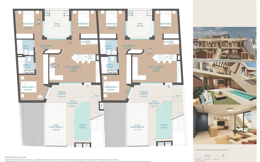 Nouvelle construction - Bungalow -
San Pedro del Pinatar - Pueblo