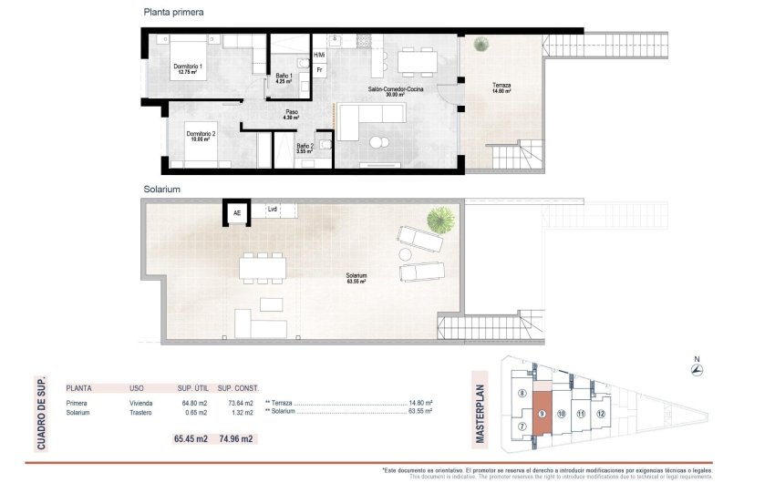 Nouvelle construction - Bungalow -
San Pedro del Pinatar - Pueblo