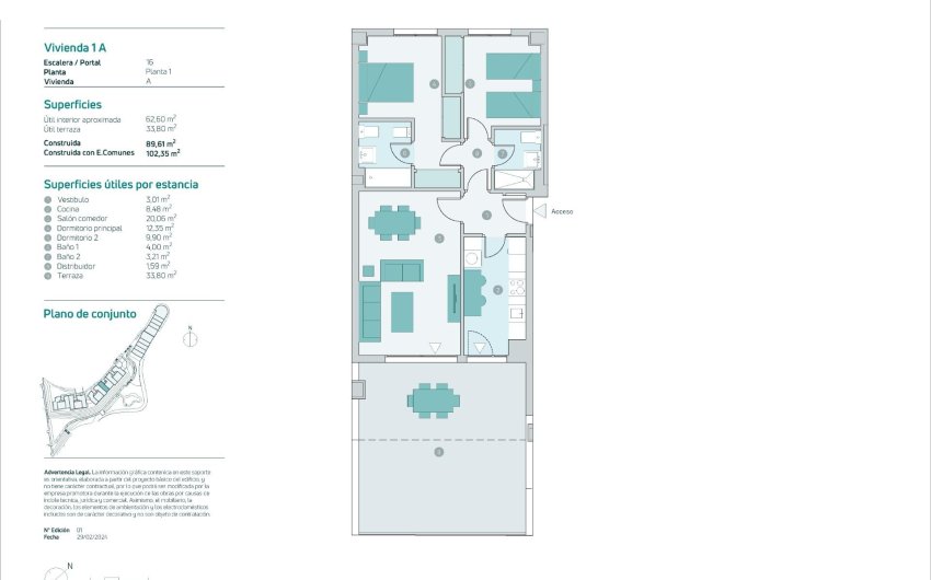 Nouvelle construction - Ground floor apartment -
Almuñecar - Velilla-Taramay