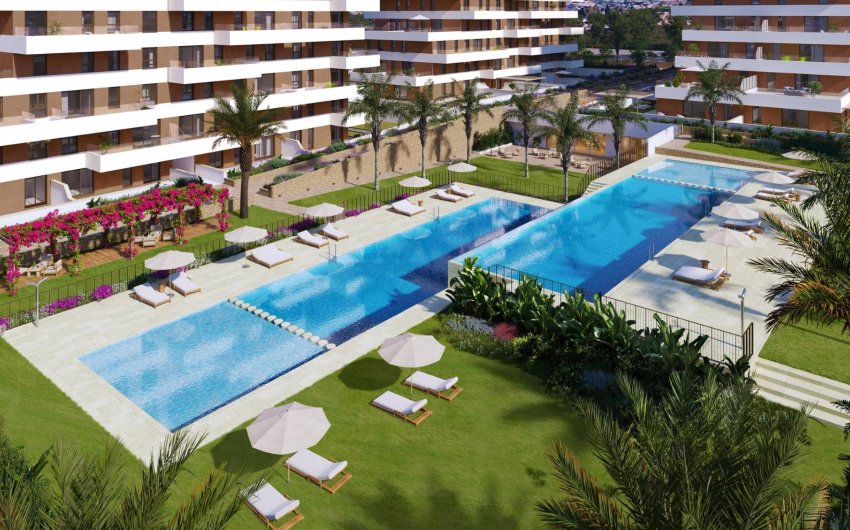 Nouvelle construction - Ground floor apartment -
Villajoyosa - Playa del Torres