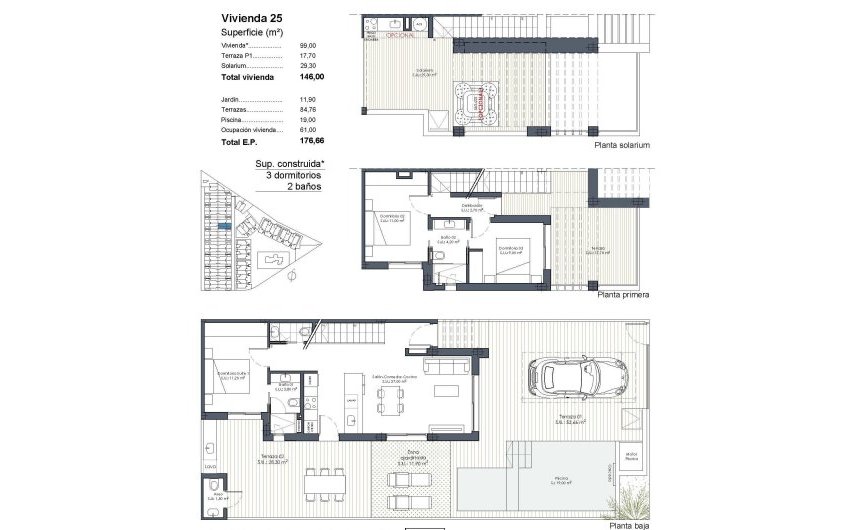 Nouvelle construction - Quad House -
Los Alcazares - Serena Golf
