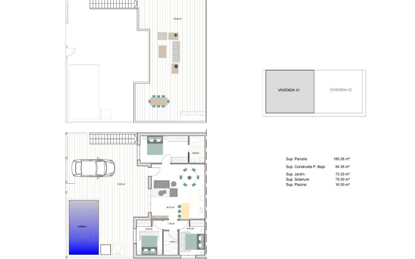 Nouvelle construction - Quad House -
Torre Pacheco - pueblo