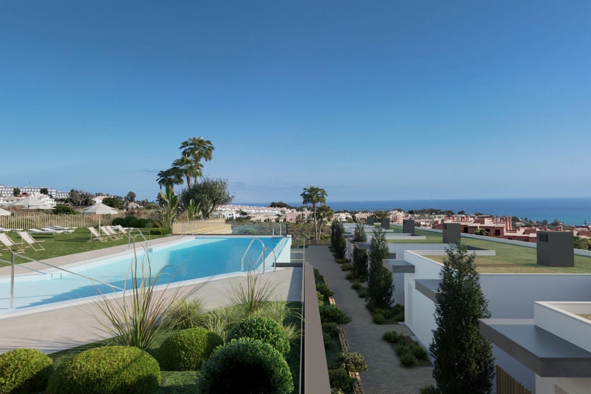 Nouvelle construction - Town House -
Manilva - Urb. Bahia de las Rocas