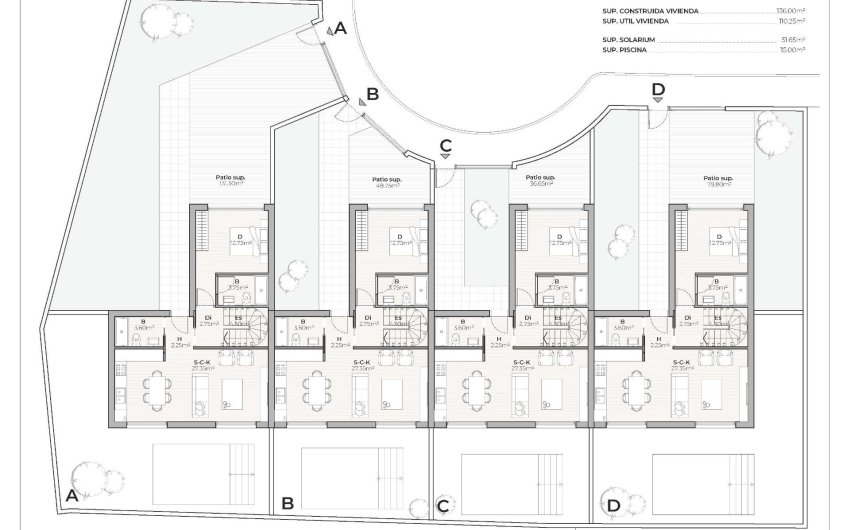 Nouvelle construction - Town House -
Mazarron - Country Club