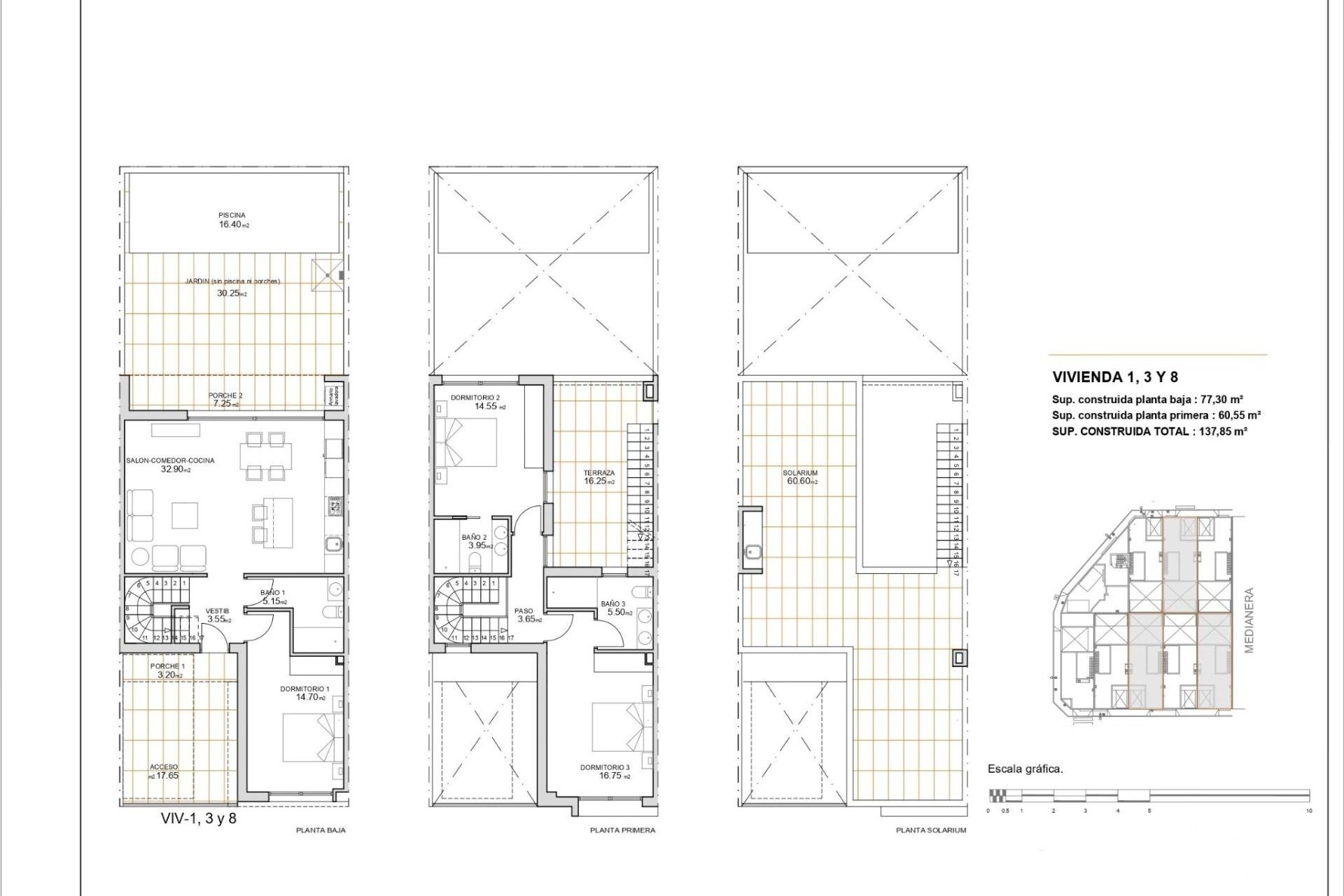Nouvelle construction - Town House -
San Javier - pueblo