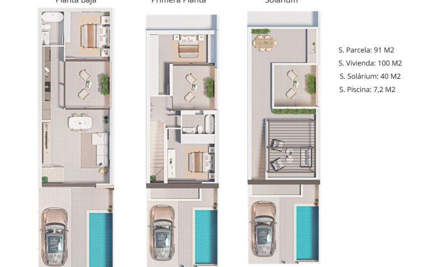 Nouvelle construction - Town House -
San Pedro del Pinatar - Pueblo