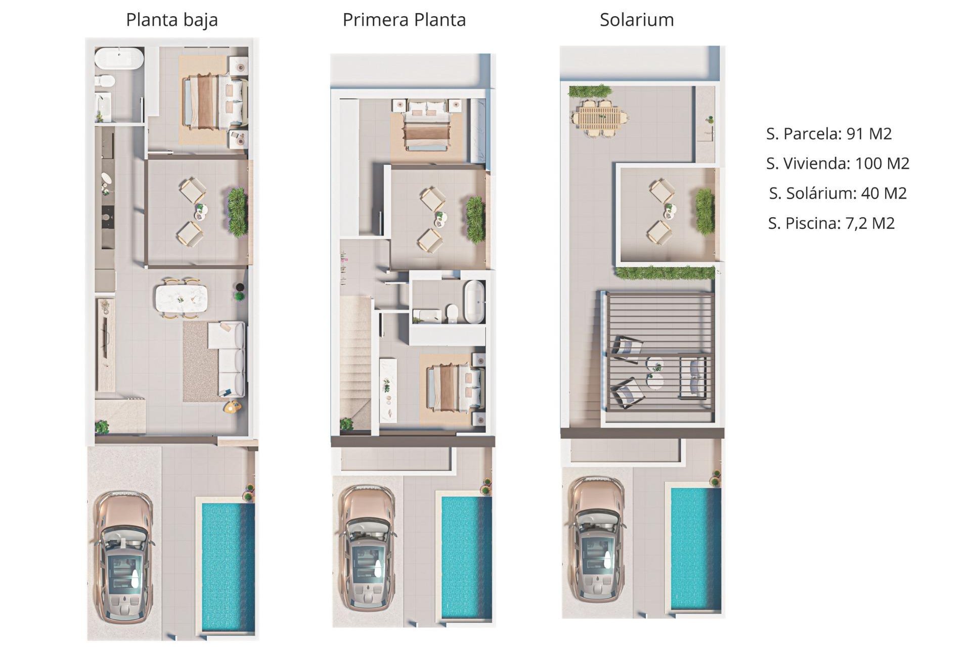 Nouvelle construction - Town House -
San Pedro del Pinatar - Pueblo