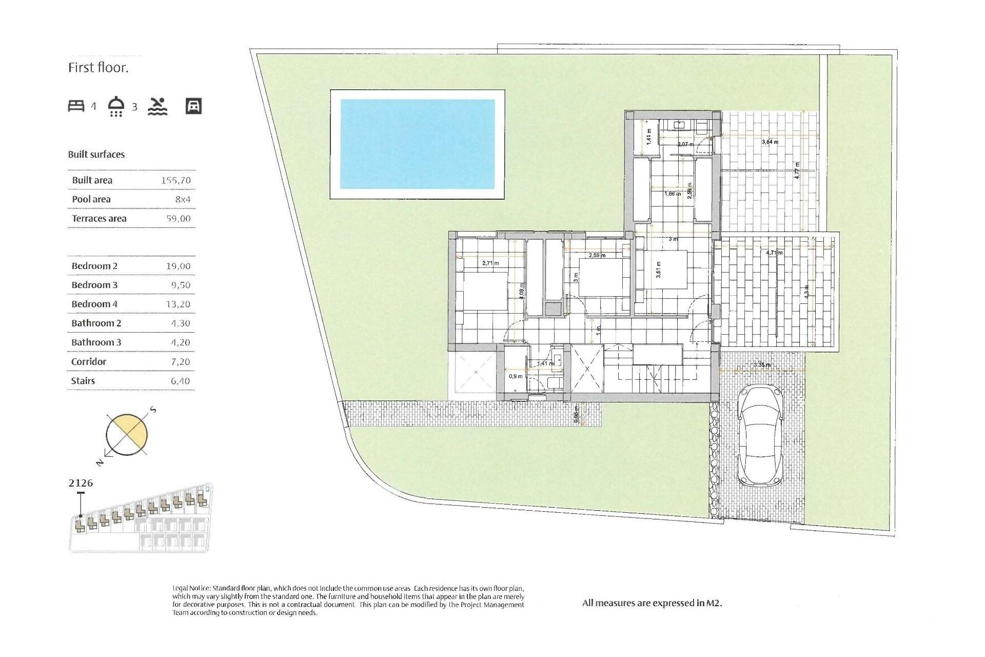 Nouvelle construction - Villa -
Algorfa - La Finca Golf