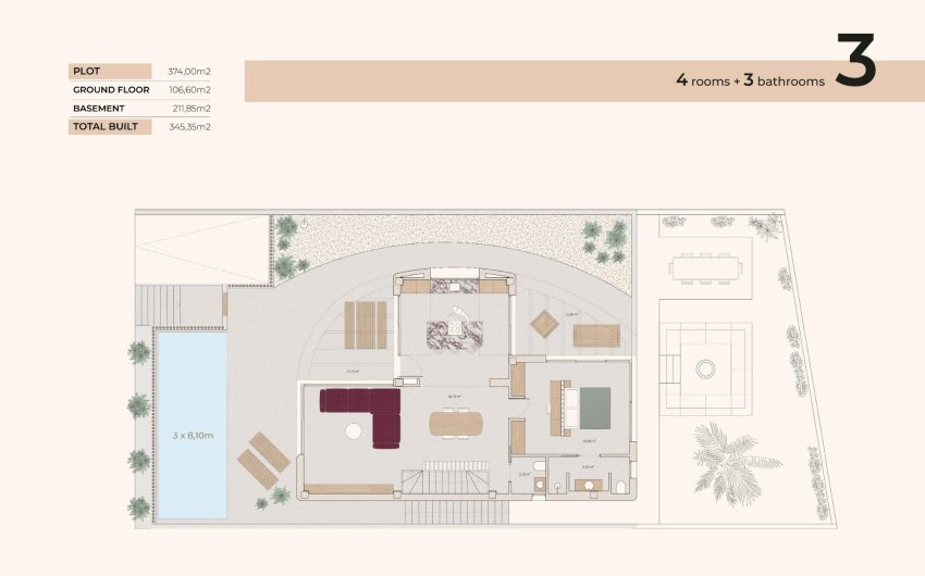 Nouvelle construction - Villa -
Algorfa - La Finca Golf
