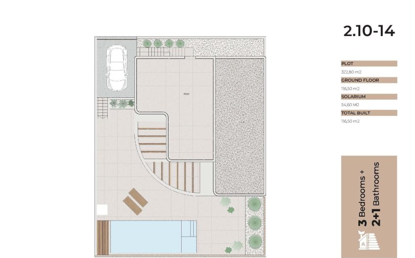 Nouvelle construction - Villa -
Algorfa - La Finca Golf
