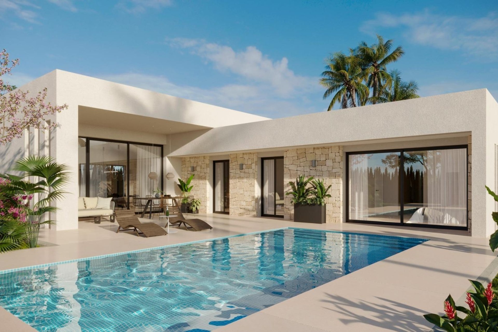 Nouvelle construction - Villa -
Aspe - Poligono 19