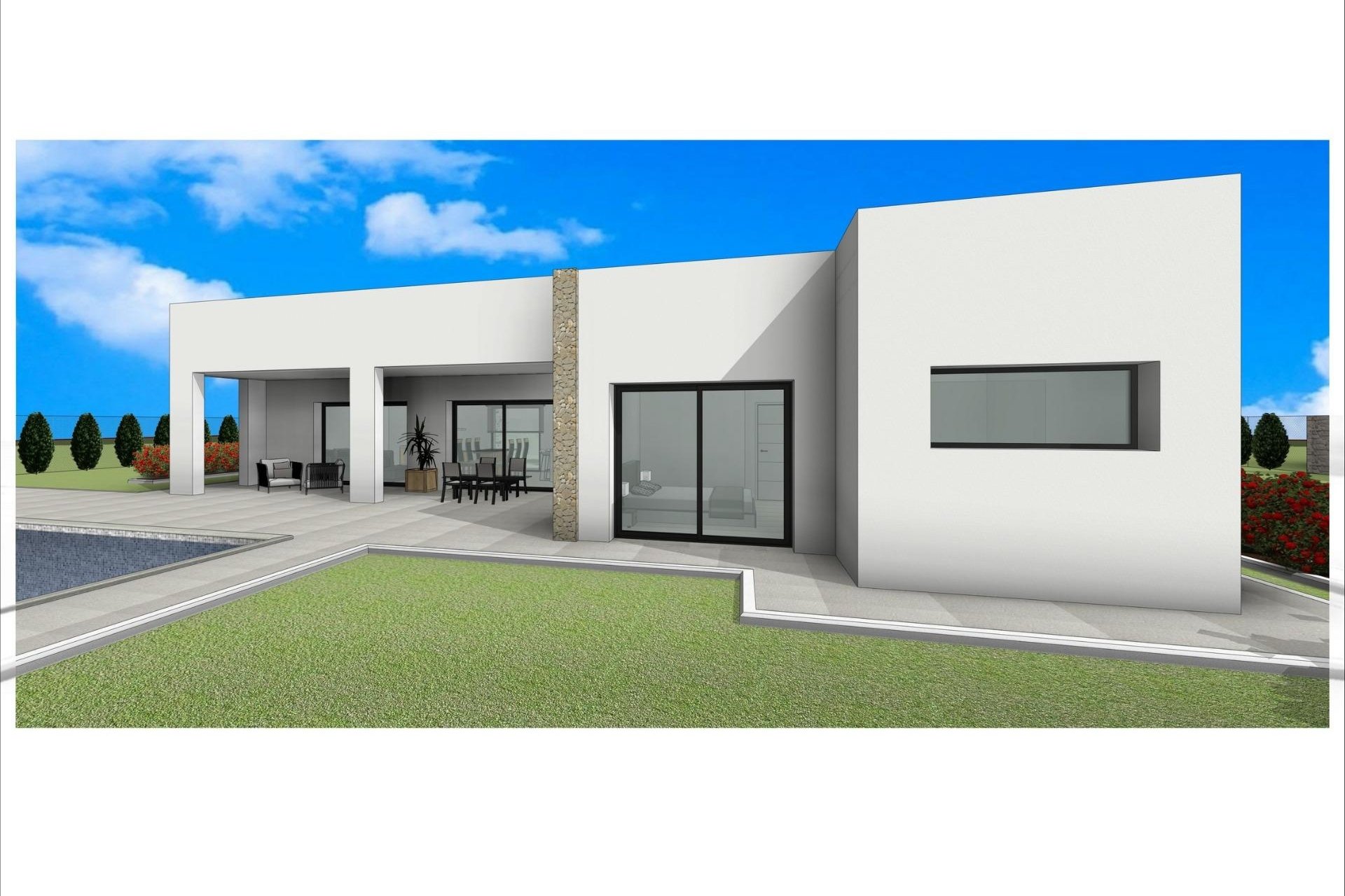 Nouvelle construction - Villa -
Aspe - Poligono 19