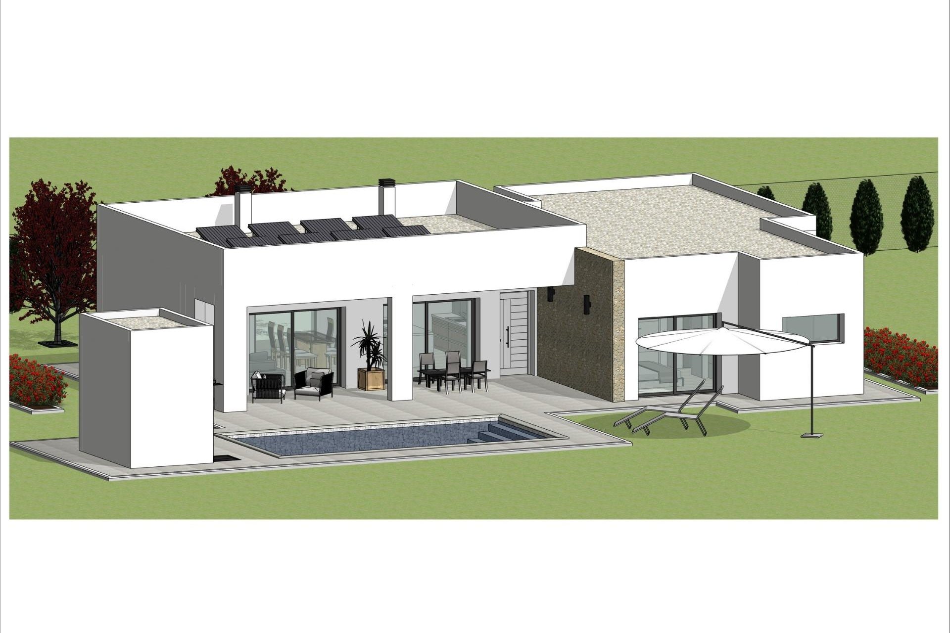 Nouvelle construction - Villa -
Aspe - Poligono 19