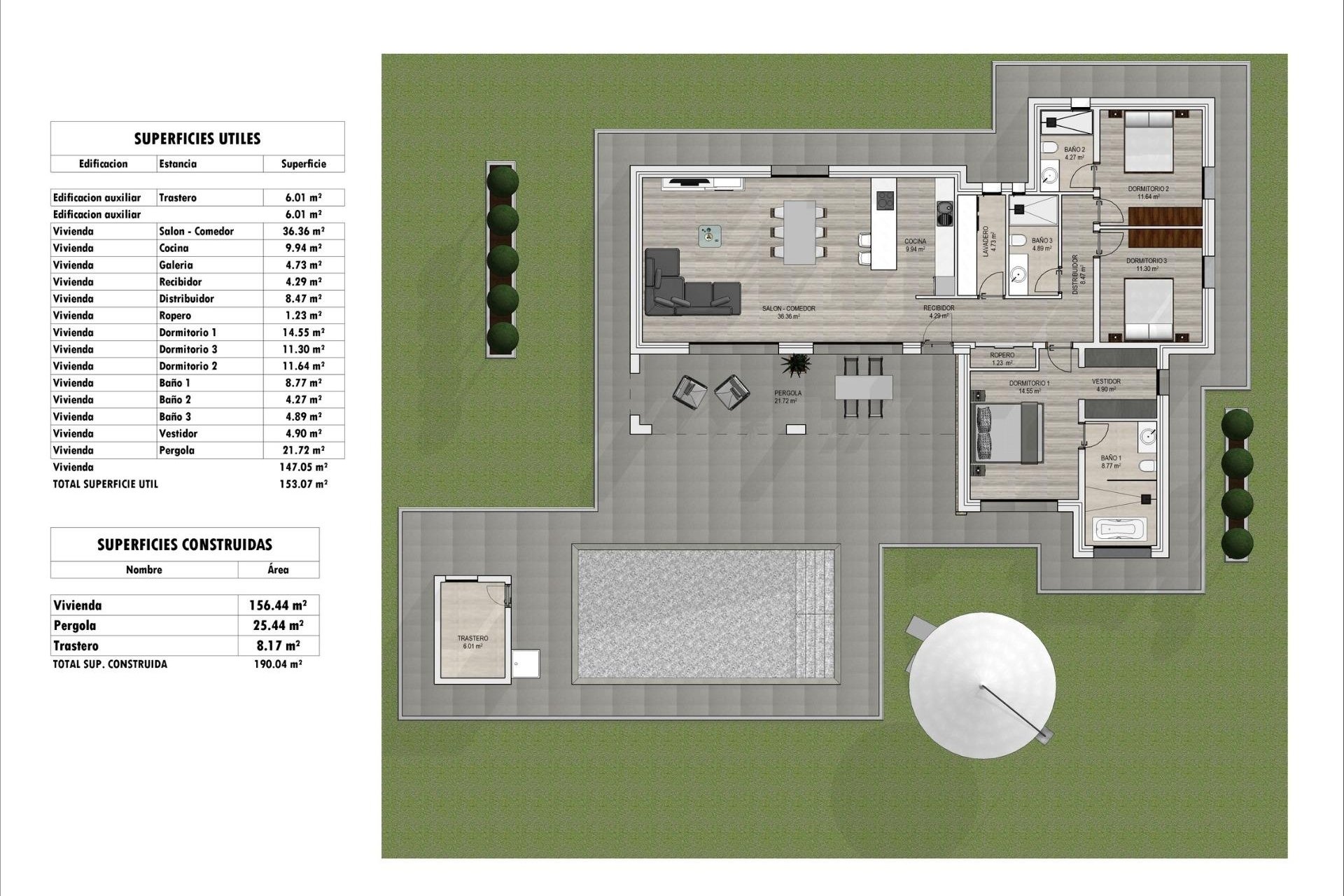 Nouvelle construction - Villa -
Aspe - Poligono 19