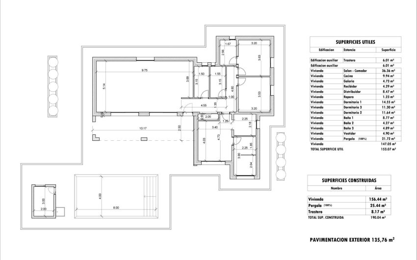 Nouvelle construction - Villa -
Aspe - Poligono 19