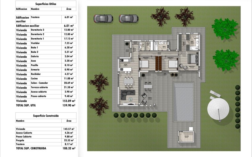 Nouvelle construction - Villa -
Aspe - Poligono 19