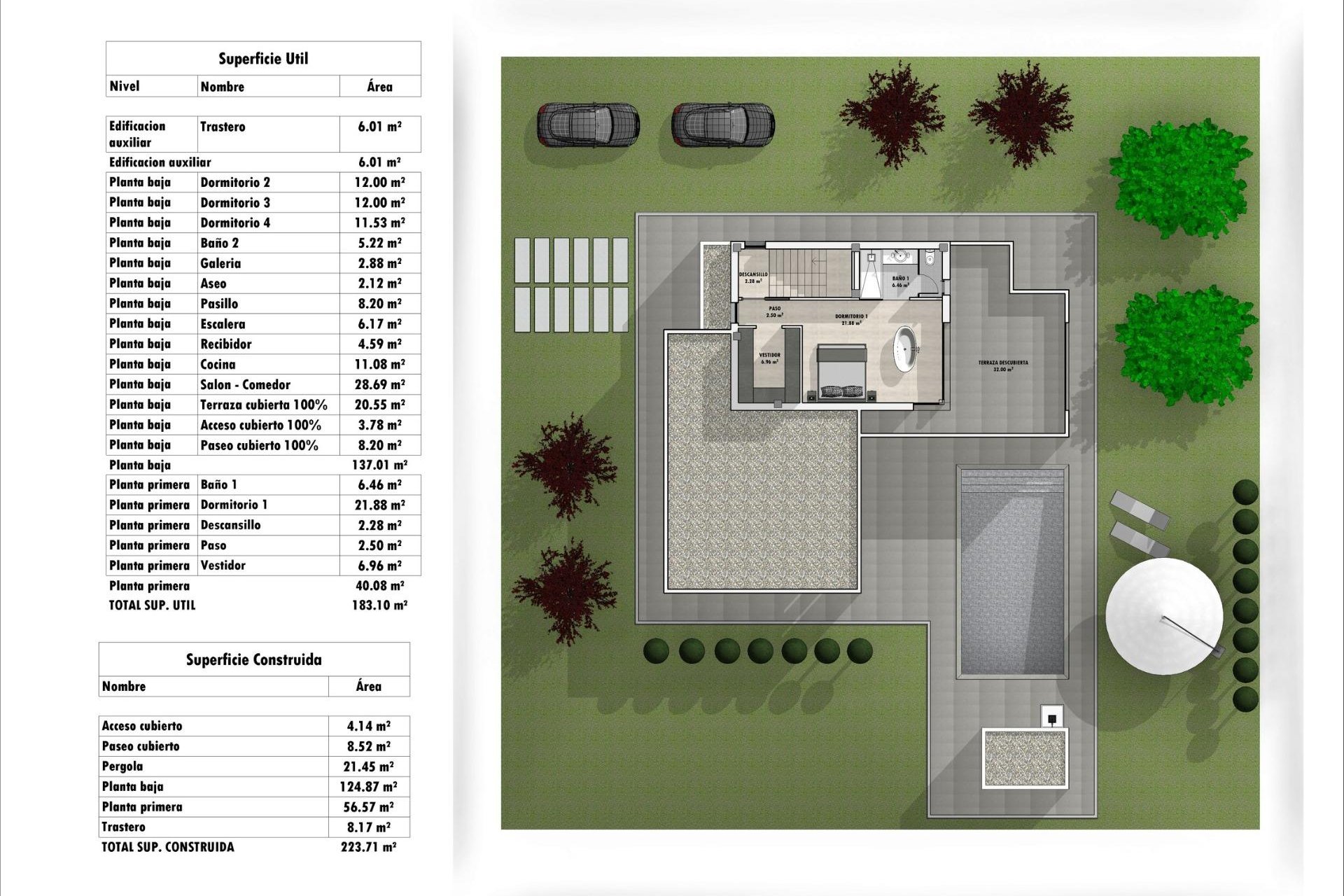 Nouvelle construction - Villa -
Aspe - Poligono 19