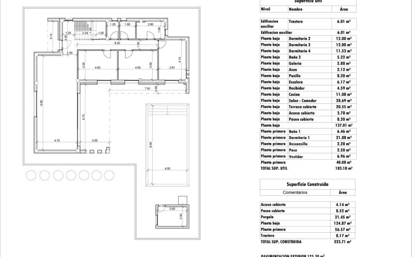 Nouvelle construction - Villa -
Aspe - Poligono 19