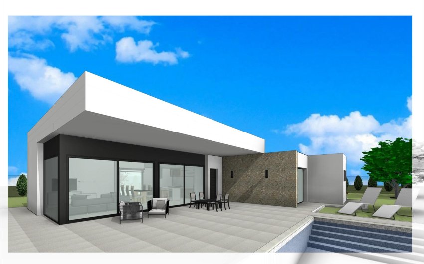 Nouvelle construction - Villa -
Aspe - Poligono 19
