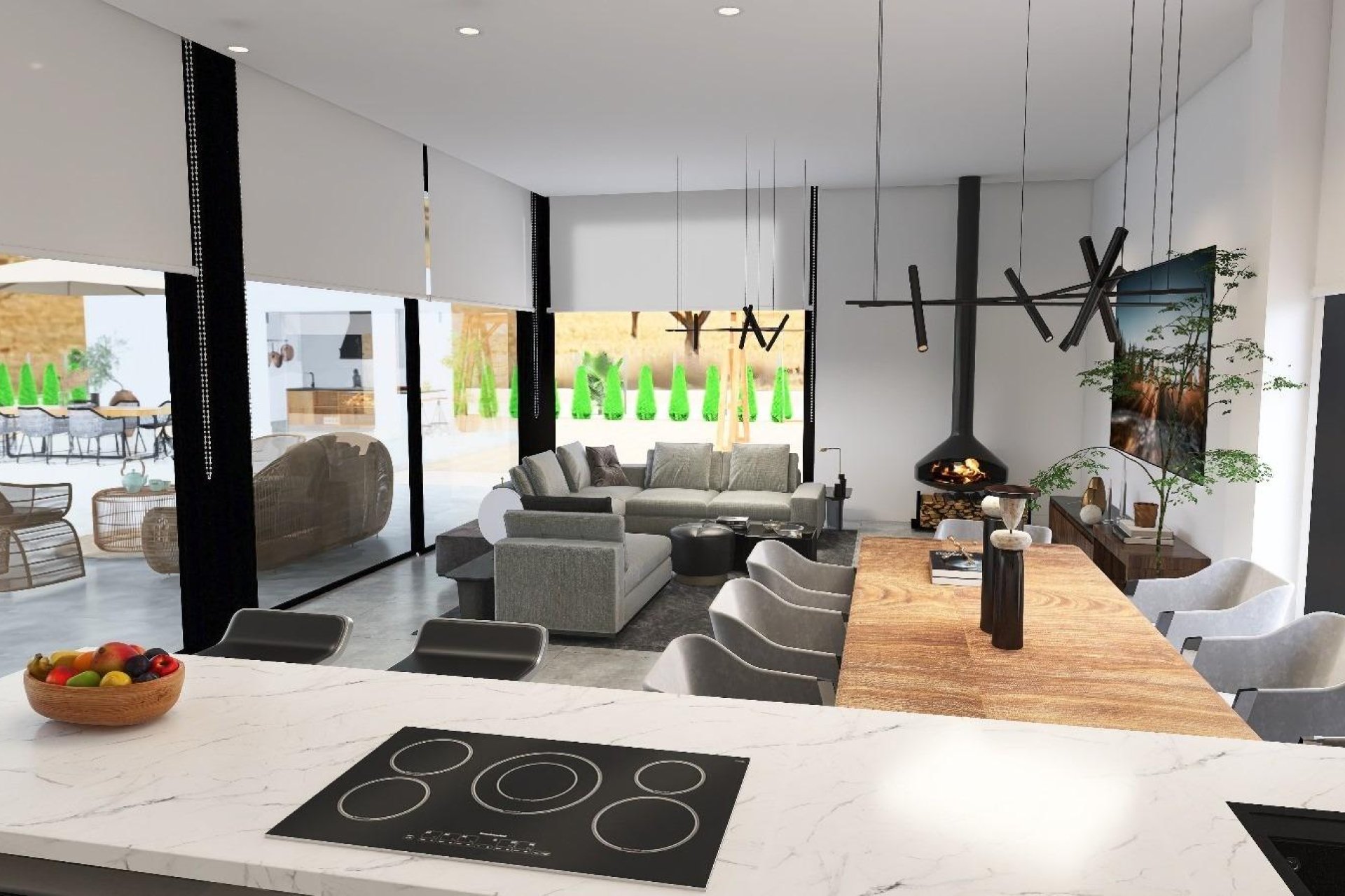 Nouvelle construction - Villa -
Aspe - Poligono 19