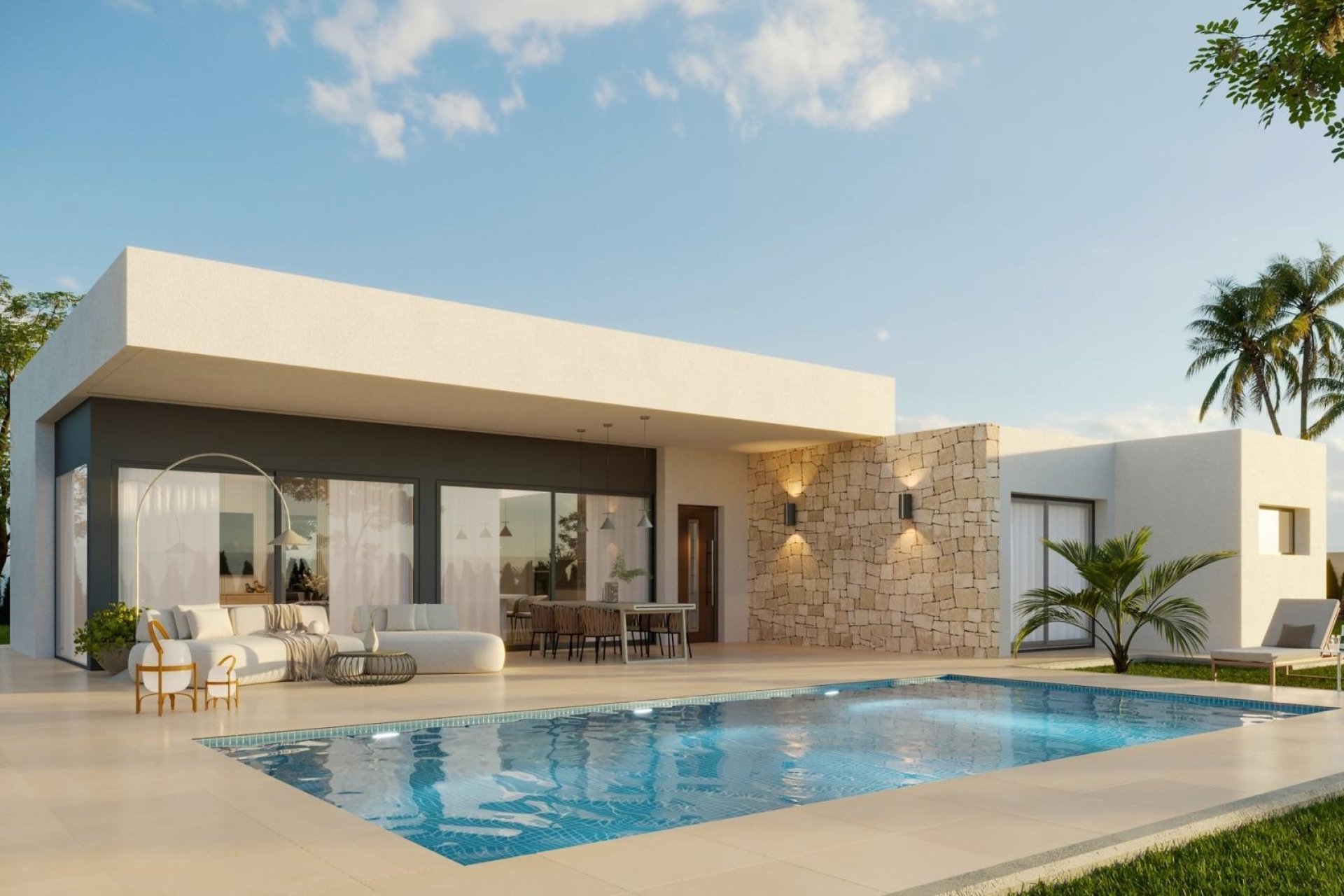 Nouvelle construction - Villa -
Aspe - Poligono 19