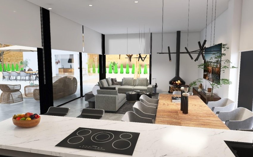 Nouvelle construction - Villa -
Aspe - Poligono 19
