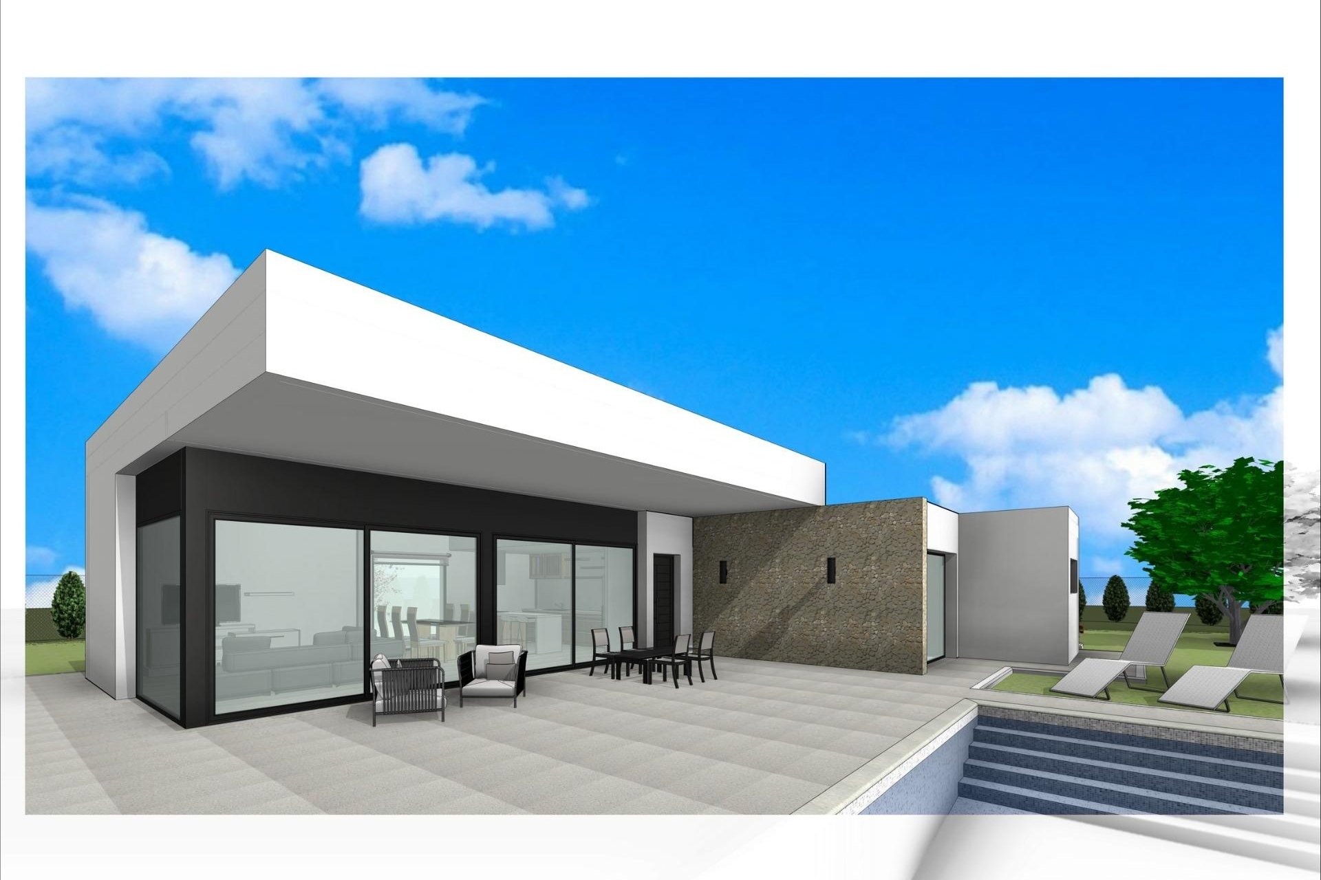 Nouvelle construction - Villa -
Aspe - Poligono 19