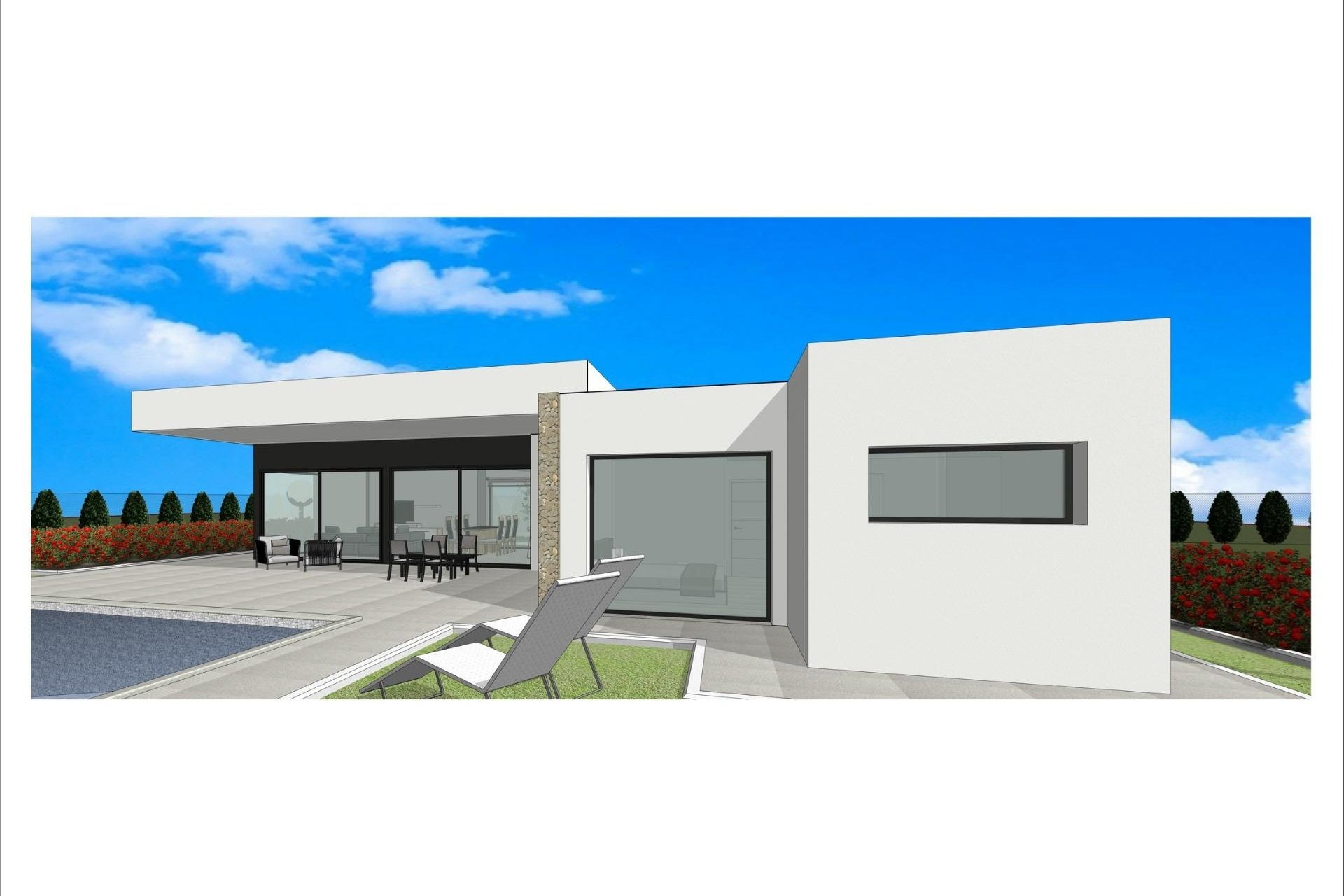 Nouvelle construction - Villa -
Aspe - Poligono 19