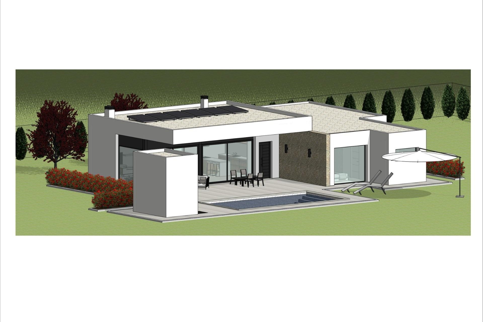 Nouvelle construction - Villa -
Aspe - Poligono 19