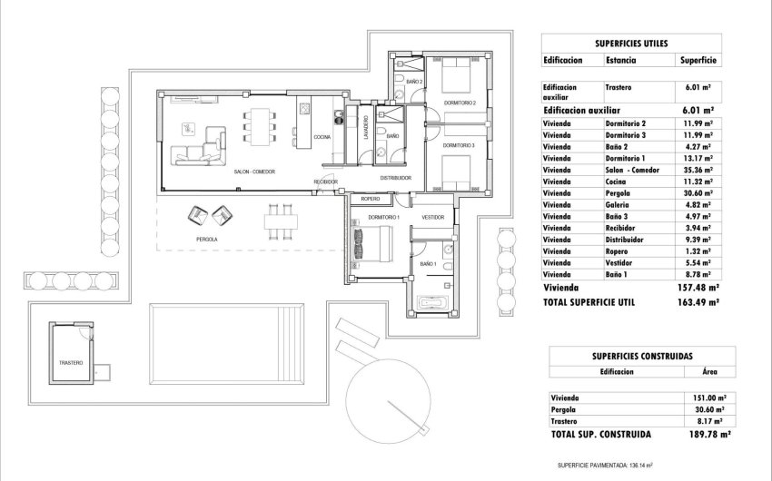 Nouvelle construction - Villa -
Aspe - Poligono 19