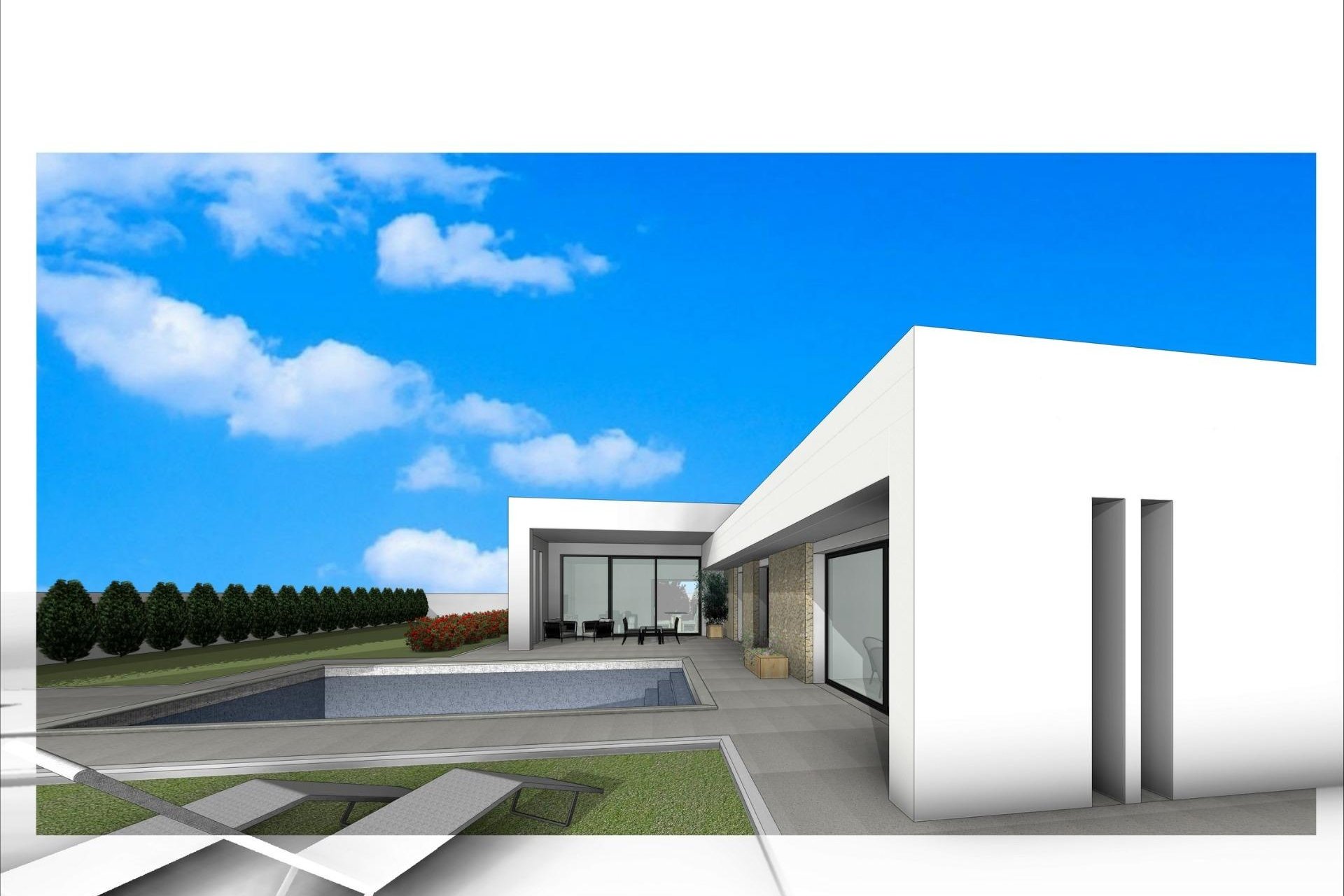 Nouvelle construction - Villa -
Aspe - Poligono 19