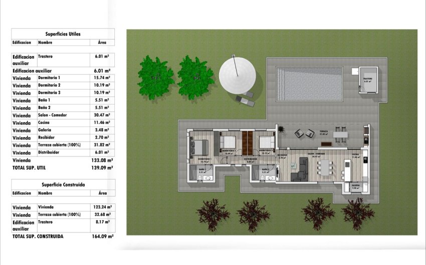 Nouvelle construction - Villa -
Aspe - Poligono 19